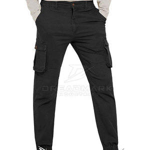 Pantalon cargo décontracté pour homme, taille plus, respirant, coupe droite, pour usage extérieur, best-seller, 100% coton lavé, fabriqué au Pakistan - Product Image 2