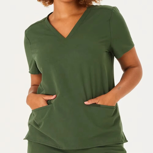 Uniforme médical unisexe de haute qualité, chemises de laboratoire à manches courtes confortables, meilleure qualité pour les hôpitaux et les laboratoires - Product Image 1