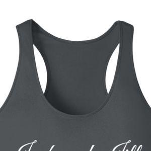 Débardeur gris foncé pour femme, anti-transpiration, léger, pour le sport et le fitness, vêtement de sport tendance - Product Image 5