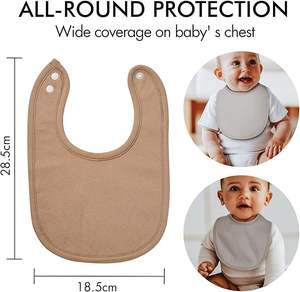 Babero para Bebé Recién Nacido 100% Bambú, Ligero y Transpirable - Product Image 5
