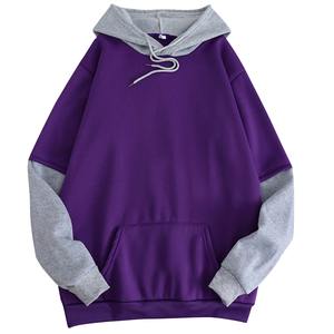 Sudaderas con capucha personalizadas al por mayor 100% algodón, tallas grandes, sudaderas con capucha de alta calidad estilo francés. - Product Image 4