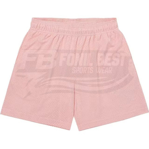 Pantalones Cortos Casuales de Verano para Hombre, Hechos de 100% Algodón Tejido Transpirable, con Logotipo Frontal, Diseño Personalizado, Servicio OEM - Product Image 4