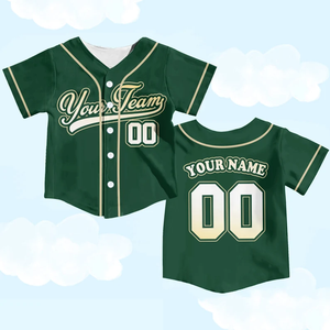 Camiseta de Béisbol Personalizada Naranja para Niños, Manga Corta, con Botones, Impresión de Nombre y Número del Equipo, Transpirable, para Todas las Temporadas - Product Image 6