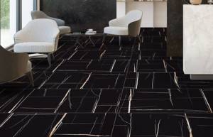 Azulejos de Cerámica Negros de Lujo Lapiz 600x1200mm con Acabado Brillante, Azulejos Decorativos para Proyectos Comerciales Inmobiliarios al por Mayor - Product Image 5