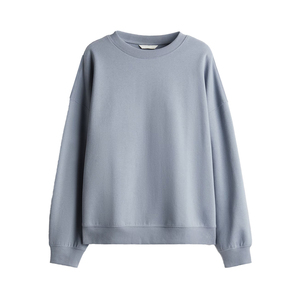 Sudadera de Algodón de Punto con Cuello Redondo y Estampado Personalizado de Alta Calidad para Mujer, Talla Grande, Corte Regular, Transpirable, de Secado Rápido, para Invierno - Product Image 2