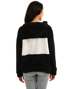 Sudadera con capucha de Gimnasio Deportivo de manga larga para mujer de alta calidad, jersey de lana de algodón de invierno, capucha atlética de gran tamaño, logotipo frontal, gran oferta - Product Image 3