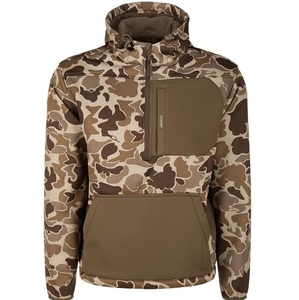 Latest Printing Leaves Pattern Design Bottomland Hoodie Windproof Camouflage Tactical Hunting Fishing Zipper <b>Camo</b> Hoodie <b>Jackets</b> - Product Image 4