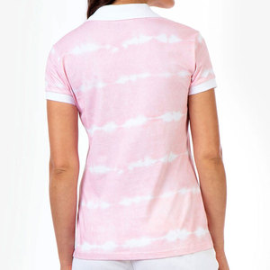 Camiseta polo elegante para mujer disponible a precio de mayoreo, mejor material, transpirable, antiarrugas, para uso casual. - Product Image 4