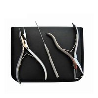 Kit d'outils d'extension de cheveux en acier inoxydable de haute qualité, équipement d'installation de qualité professionnelle