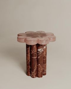 Decorative coffee centerpiece <b>table</b> high end marble furniture classy <b>round</b> coffee <b>table</b> modern <b>white</b> and gold furniture luxury - Product Image 4
