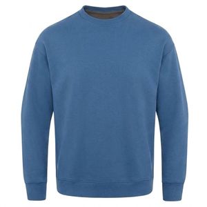 Pull en maille à col rond noir pour homme, coupe classique, couleur unie, style décontracté, manches longues - Product Image 3