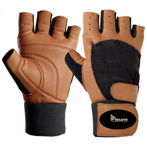 Gants de moto sans doigts unisexes 2025, design personnalisé, meilleur prix, respirants, protection motocross, fabriqués au Pakistan pour les arts martiaux - Product Image 1