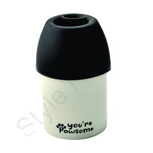 Botella portátil de Color blanco para mascotas, 350 ml, venta al por mayor, alimentador para perros - Product Image 1
