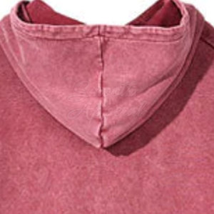 Sweat-shirts délavés à l'acide 100% coton Tissu léger et respirant Style streetwear décontracté pour l'hiver - Product Image 4