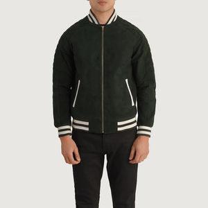Veste universitaire Wilvath de qualité supérieure pour hommes, fermeture à boutons, poches, style Letterman, veste de baseball universitaire, veste bomber. - Product Image 1
