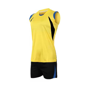 Conjunto de Uniforme de Voleibol para Hombre, Venta al Por Mayor de Fábrica, Jersey sin Mangas Personalizado y Pantalones Cortos a Juego para Equipos Deportivos Profesionales - Product Image 3
