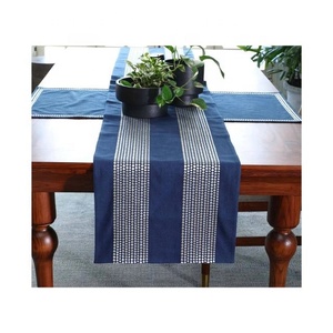 Multi Coloured Embroidered 2024 European Style Luxury Birthday Party Wedding Decor 28cmx5m Cotton Organic Certified <b>Table</b> <b>Runner</b> - Product Image 3