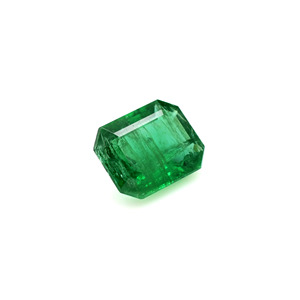 Piedra suelta de esmeralda octogonal certificada por IGI de 2.53 CT, 7.5x10.5mm, esmeralda zambiana de alta calidad para joyería fina personalizada al por mayor. - Product Image 5