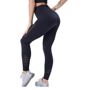 Leggings de fitness compressifs pour femmes, effet ventre plat, sculptant et rehausseur de fessiers, matière extensible anti-humidité, imprimé numérique à la taille - Product Image 5