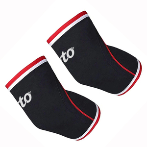 Neoprene Elbow Sleeves 7mm Compression Support for Powerlifting <b>Bench</b> Press <b>Weight</b> Lifting Gym Training Accessories - Product Image 4