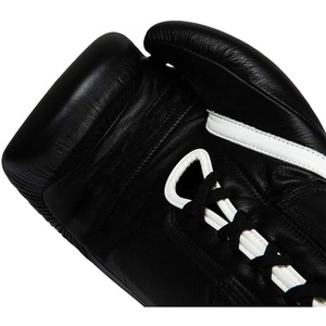 High Quality Leather Professional Boxing Gloves Customizable Logo Waterproof UV Protection Factory Direct Sale - Product Image 5