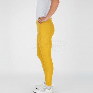 Custom Logo Printed <b>Men</b> <b>Cycling</b> <b>Tights</b> Durable Stretch Material Customized Team Name Supportive Padding for Team Training Wear - Product Image 4
