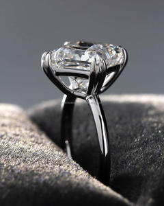 Igi/gia แล็บตัดเพชรวินเทจ14K สีเหลืองแหวนแต่งงาน/งานหมั้นใส่ได้ทั้งชายและหญิงสีขาวทองคุณภาพดีสำหรับงานปาร์ตี้ครบรอบ-คุ้มค่า - Product Image 3