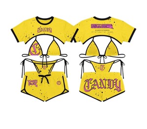 2026 Summer TAHAD Women Clothing Manufacturer Custom Tube Top and Drawstring <b>Shorts</b> 2 Piece Women Loungewear Sets - Product Image 6