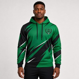 Sudadera con Capucha Sublimada de Alta Calidad para Hombre, Ropa Deportiva, Diseñada con Tela que Absorbe la Humedad y de Secado Rápido - Product Image 1