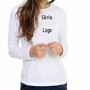 Camiseta estampada informal de alta calidad para niñas, manga larga y cuello transpirable, directa desde Bangladesh, para niños, Tops, grupo de edad - Product Image 1
