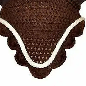 Custom Logo Horse Ear Bonnets Horse <b>Fly</b> Veils Beautiful Design Equestrian Ear <b>Nets</b> Horse Equipment Wholesale Price - Product Image 5