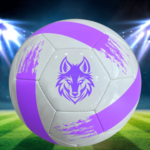 Ballon de football professionnel de haute qualité avec logo personnalisé Taille 5 Vente en gros directe d'usine Ballon d'entraînement de football en cuir PU - Product Image 3
