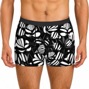 Wholesale Sublimated <b>Boxer</b> Briefs Custom Mens <b>Polyester</b> Underwear OEM ODM Breathable Quick Dry Manufacturer Supplier Factory Hub - Product Image 1