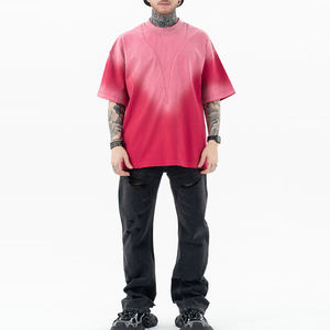 Camiseta Oversize 2026 para Hombre, con Lavado Ácido y Tie Dye, Personalizable, para Hombre y Mujer, Ropa Deportiva Casual para Hombre - Product Image 3