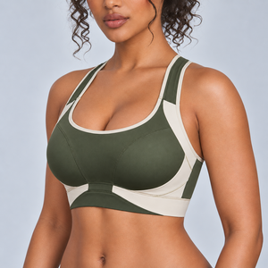 Nouveaux vêtements de sport actifs pour femmes, soutien-gorge de sport sans couture pour yoga, soutien-gorge de sport pour femmes de haute qualité, extensible et respirant, ODM OEM - Product Image 4