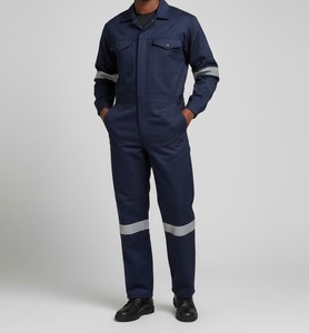 Combinaison de sécurité réfléchissante pour les travailleurs de l'industrie de la construction et du transport en entrepôt - Product Image 2