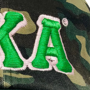 AKA Camo Green Letters Hat Embroidered Baseball <b>Cap</b> Adjustable Cotton Headwear Camouflage Style Casual Fashion <b>Vintage</b> <b>Cap</b> - Product Image 6