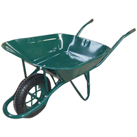 Carretilla Industrial de Metal para Trabajo Pesado, 200kg, con Rueda Neumática, Carro de Mano al por Mayor