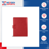 Nexgen Exports : Classeur à 3 anneaux en cuir PU durable de qualité inégalée avec porte-cartes de visite pour les acheteurs en gros mondiaux