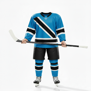 Tenue de tournoi de hockey sur glace personnalisée, maillot de hockey professionnel, uniforme d'entraînement d'équipe, vêtements de sport de performance, design - Product Image 2