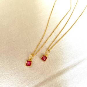 Colgante Vintage para Niñas con Citrino Rosa y Topacio, Plata de Ley, Chapado en Oro de 14K, Joyería Hecha a Mano, Venta al Por Mayor - Product Image 2