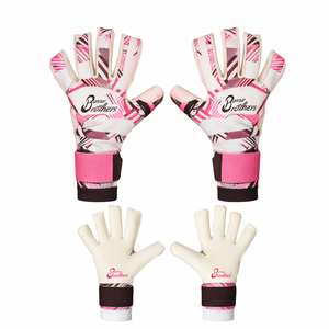 Impresión duradera en blanco y negro mediante sublimación en guantes de portero profesionales de látex. - Product Image 2