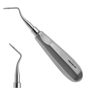 Elevador de Raíz Heidbrink para Cirugía Oral, Punta Derecha, Instrumento Quirúrgico para Extracción Precisa de Dientes, Herramienta Dental de Acero Inoxidable - Product Image 1