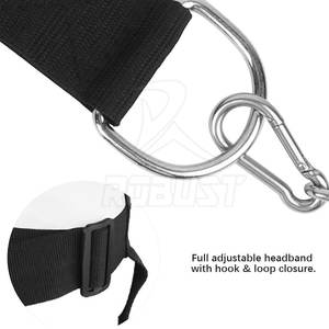 Harnais de musculation en néoprène, antidérapant, respirant, ajustement réglable, fermeture auto-agrippante pour la musculation en salle de sport - Product Image 3