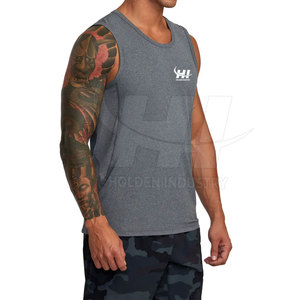 Fine Quality <b>Men</b> Tank Top Breathable Style <b>Men</b> Tank Top Modern Fitness <b>Men</b> Tank Top For Gym Fashion - Product Image 3