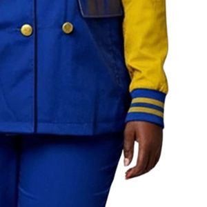 Premium Varsity <b>Blazer</b> Coat For Women Classic Letterman Style Jacket Fashion Casual Outerwear With Embroidered Details Stylish - Product Image 6