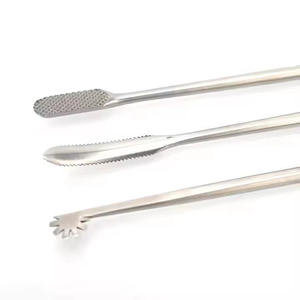 ชุดอุปกรณ์เตรียมกระดูกและขูดกระดูกระดับพรีเมียม: มีดตัด, ตะไบกระดูก, คิวเร็ต สแตนเลสสตีล อุปกรณ์ผ่าตัดกระดูกแบบใช้ซ้ำได้ - Product Image 2