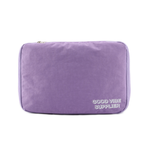 Sac de rangement pliable pour vêtements, résistant à l'eau, avec fermeture éclair en nylon, 7 pouces, grande capacité, pour les voyages en plein air - Product Image 1