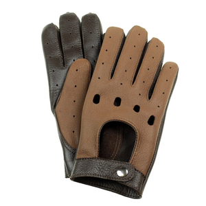 Guantes de Conducción de Cuero de Dedo Completo en Oferta - Transpirables, Ligeros, Antideslizantes, Unisex, para Todas las Estaciones, de Pakistán - Product Image 1