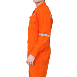 Combinaison antistatique ignifuge verte avec fermeture éclair anti-poussière sur le devant, résistante à l'usure, vêtements de travail pour hommes, uniformes antistatiques ignifuges - Product Image 4
